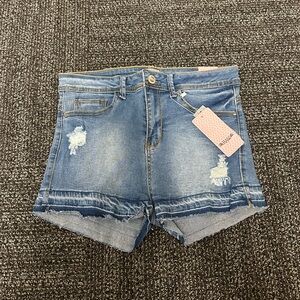 NWT Raw Denim Shorts Size 11